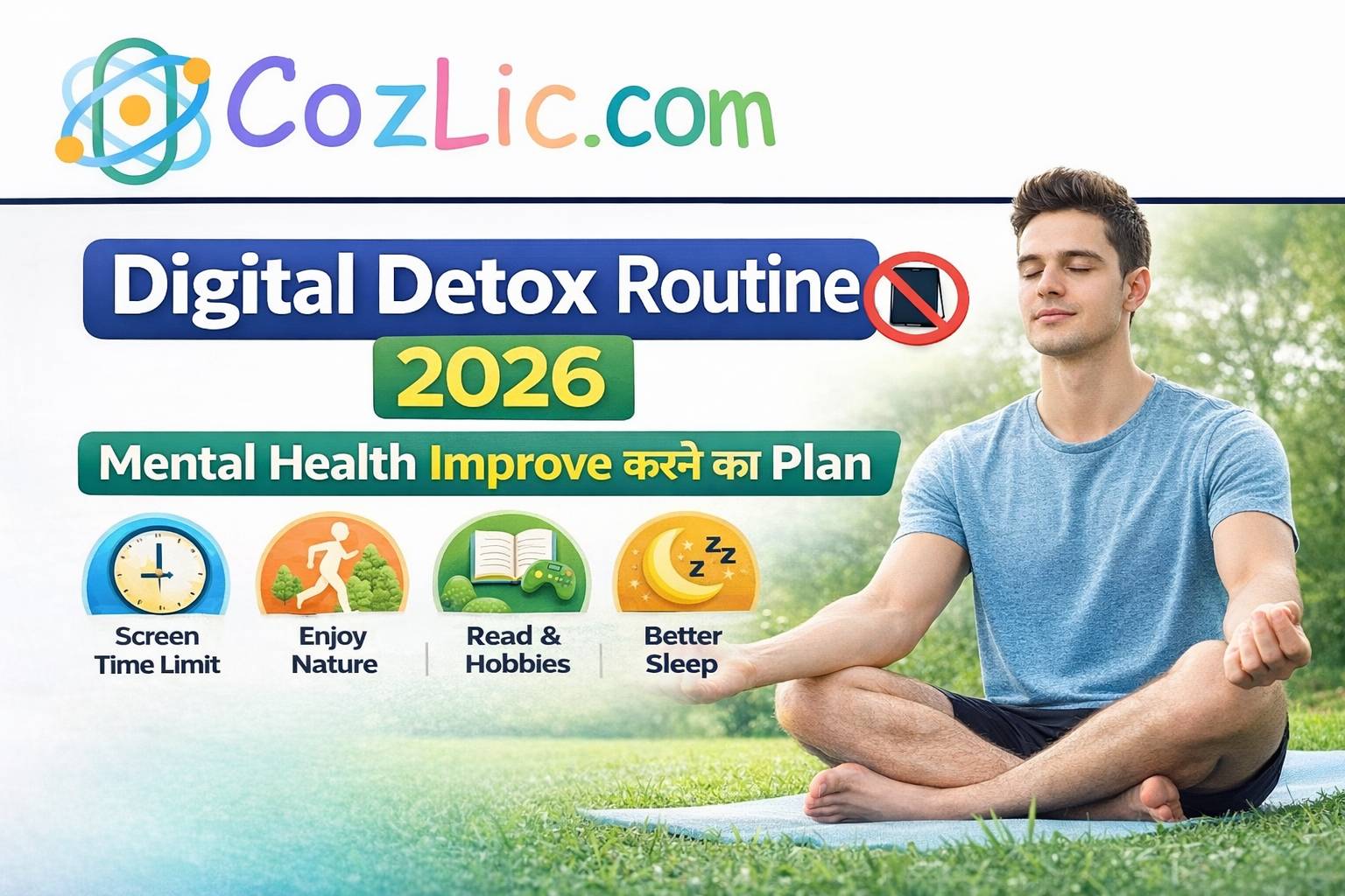 Digital Detox Routine 📵 – Mental Health Improve करने का Plan