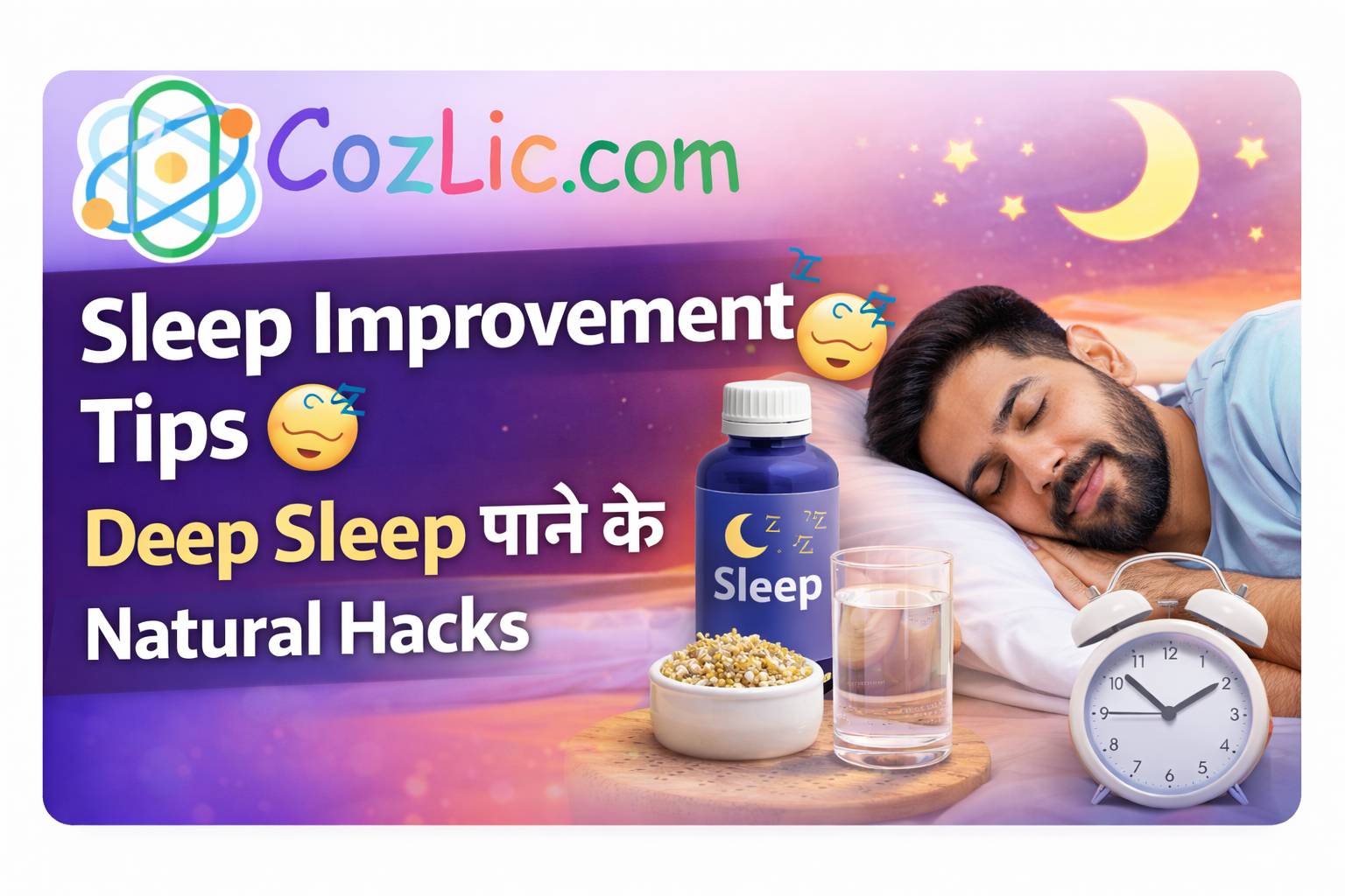 Sleep Improvement Tips 😴 – Deep Sleep पाने के Natural Hacks